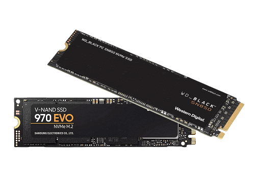 SSD M.2 500 -512 GB (NVMe)